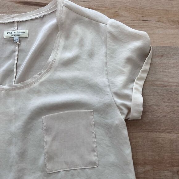 Rag and bone silk like shirt - Picture 4 of 6